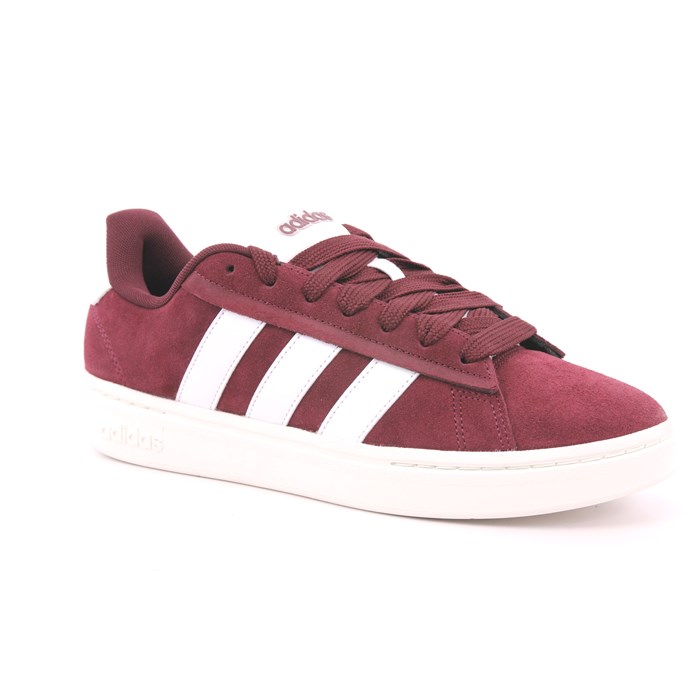 Adidas Scarpa Allacciata Bordeaux