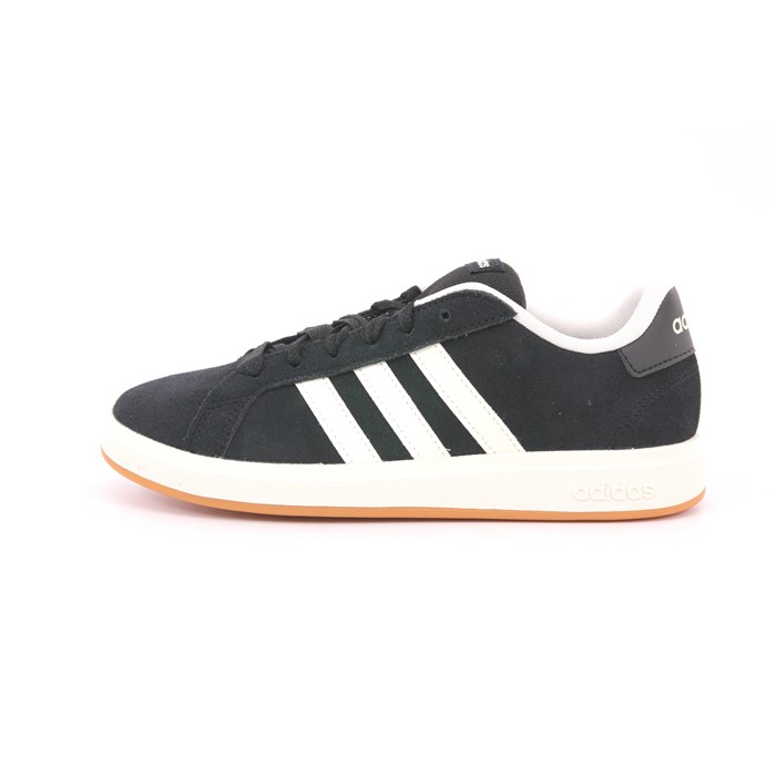 Scarpa Allacciata Adidas Bambino Nero  Scarpe 1426 - JH6178