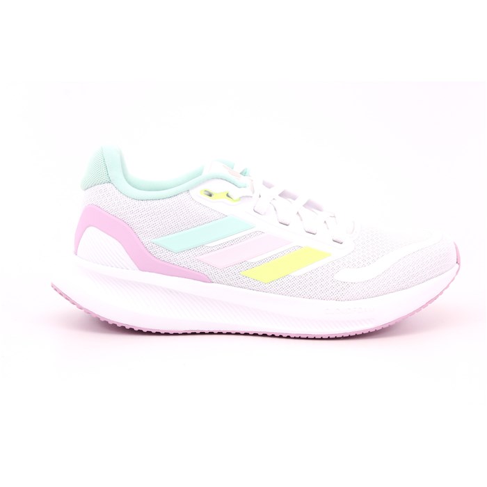 Scarpa Allacciata Adidas Bambina Bianco  Scarpe 1440 - JP5145