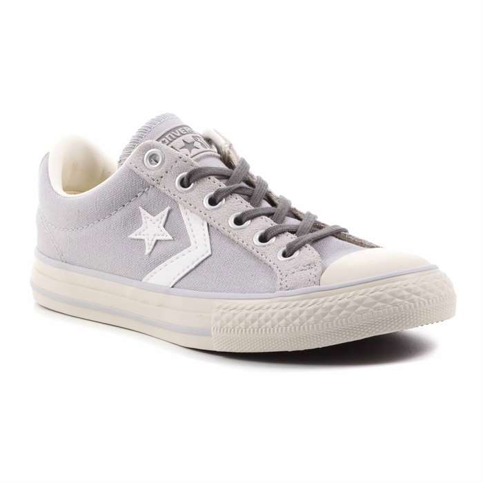 converse tennis bambino grigio