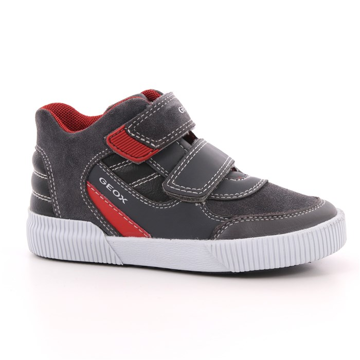 Scarpa Strappi Geox Bambino Grigio  Scarpe 313 - B94A7A