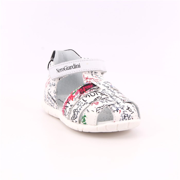 Ragnetto Nero Giardini Bambino Bianco  Scarpe 506 - E119160M 707