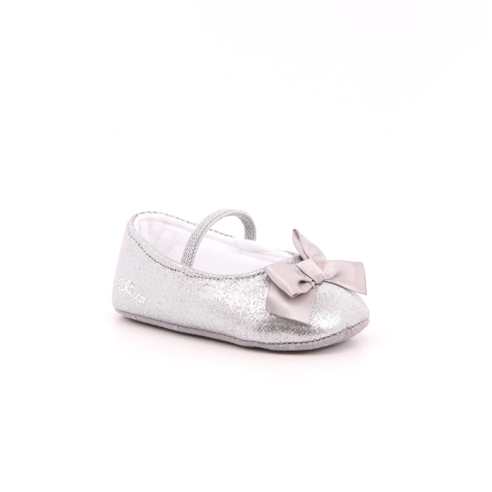 Scarpina Culla Chicco Bambino Argento  Scarpe 515 - 066104