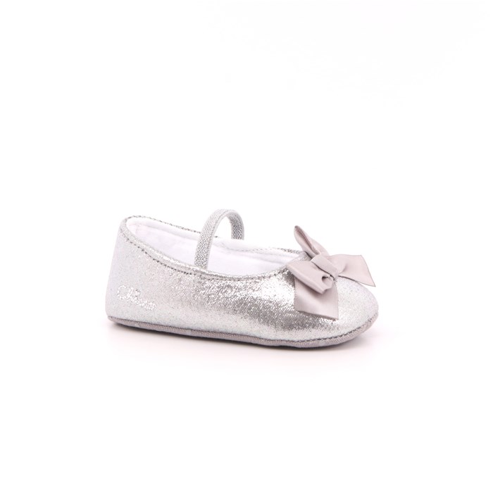 Scarpina Culla Chicco Bambino Argento  Scarpe 515 - 066104