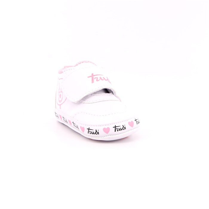 Scarpina Culla Trudi Bambino Bianco  Scarpe 10 - TRU7460