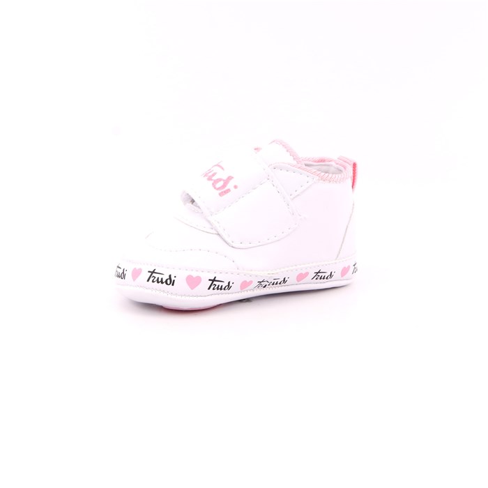 Scarpina Culla Trudi Bambino Bianco  Scarpe 10 - TRU7460