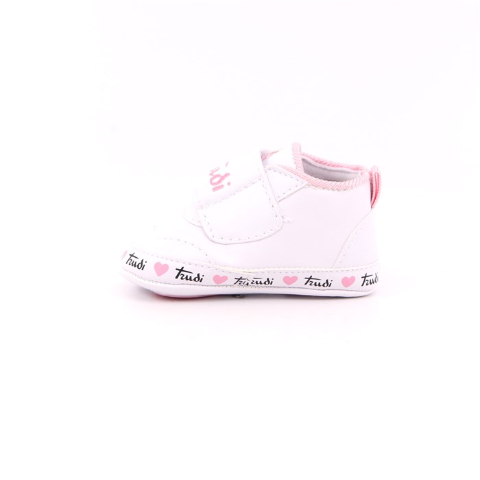 Scarpina Culla Trudi Bambino Bianco  Scarpe 10 - TRU7460