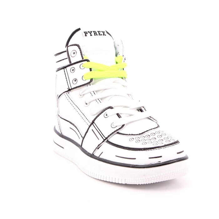 Scarpa Allacciata Pyrex Bambino Bianco  Scarpe 6 - PYK80406