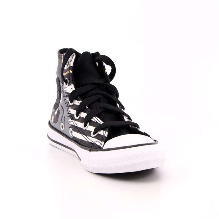 Scarpa Allacciata Converse Bambino Nero  Scarpe 422 - 372729C