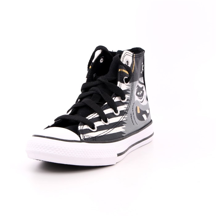 Scarpa Allacciata Converse Bambino Nero  Scarpe 422 - 372729C