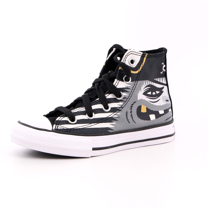 Scarpa Allacciata Converse Bambino Nero  Scarpe 422 - 372729C