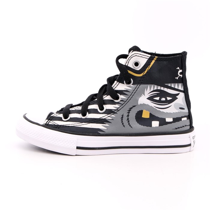 Scarpa Allacciata Converse Bambino Nero  Scarpe 422 - 372729C