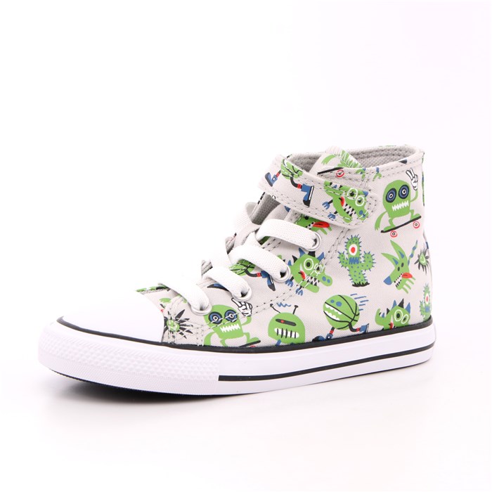 Scarpa Strappi + Elastico Converse Bambino Bianco  Scarpe 429 - 772870C