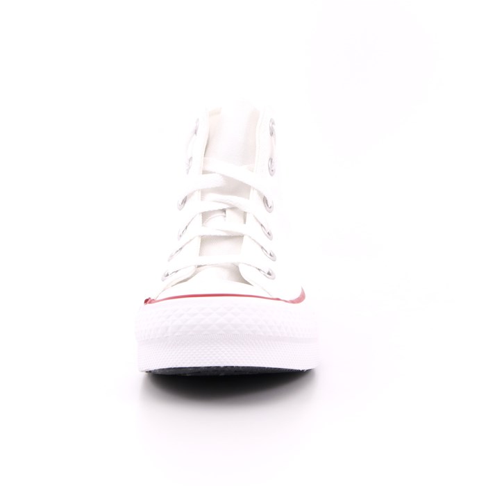 Scarpa Allacciata Converse Bambina Bianco  Scarpe 438 - 372860C