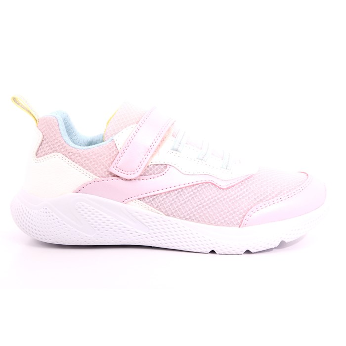 Scarpa Strappi + Elastico Geox Bambina Rosa  Scarpe 434 - J25FWA