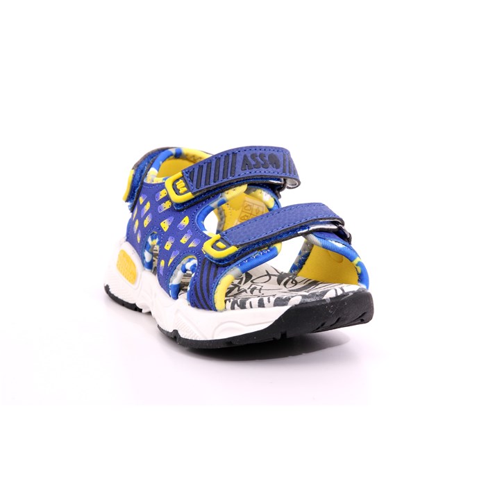 Sandalo Asso Bambino Blu  Scarpe 486 - AG13670B