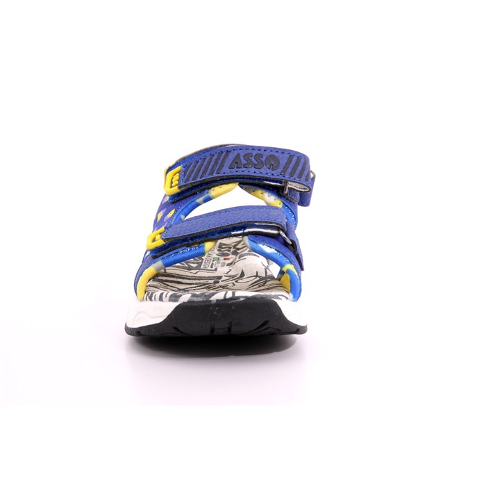 Sandalo Asso Bambino Blu  Scarpe 486 - AG13670B