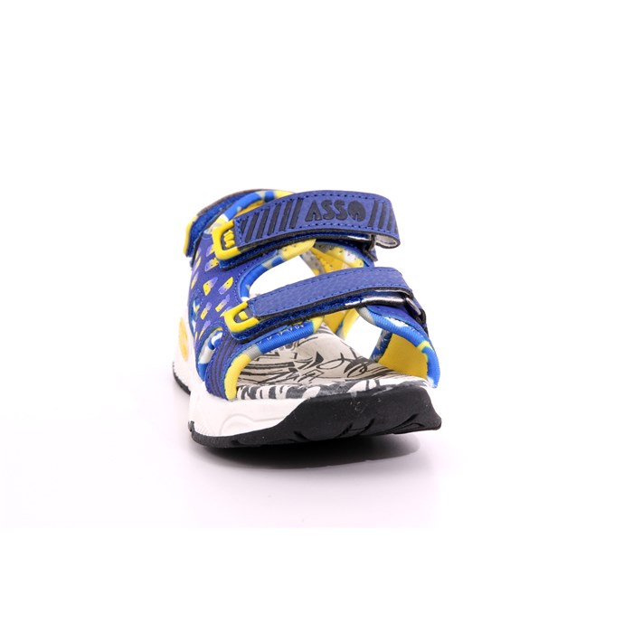 Sandalo Asso Bambino Blu  Scarpe 486 - AG13670B