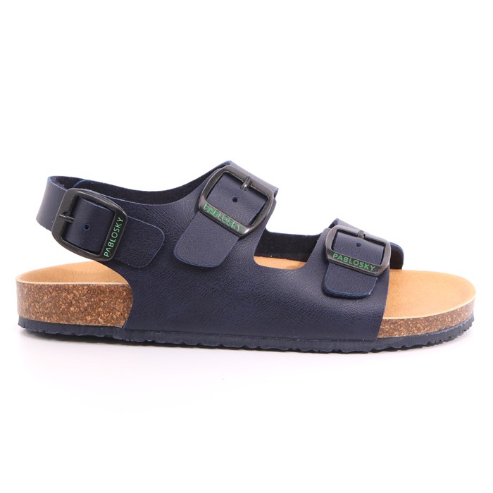 Sandalo Pablosky Bambino Blu  Scarpe 358 - 724420