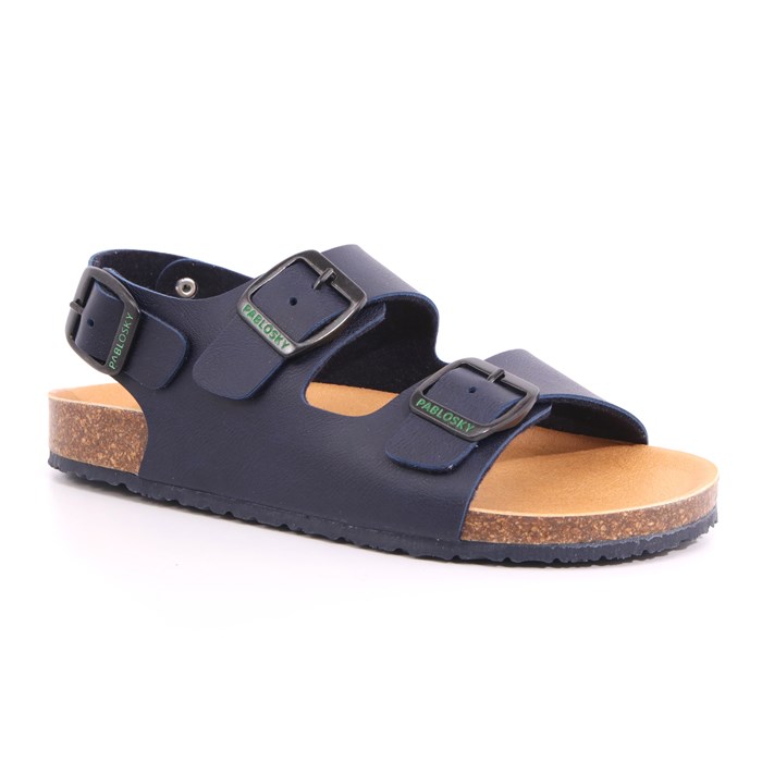 Sandalo Pablosky Bambino Blu  Scarpe 358 - 724420