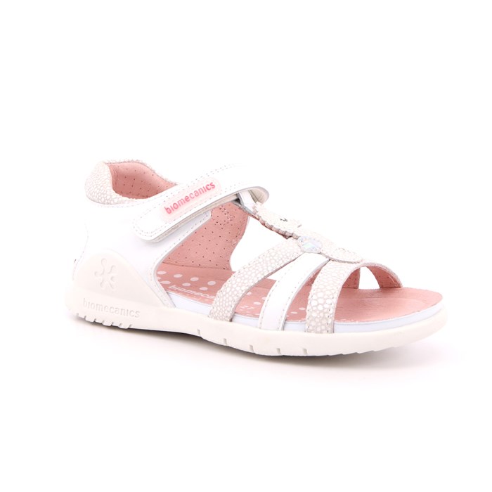 Sandalo Biomecanics Bambina Bianco  Scarpe 129 - 222208-B