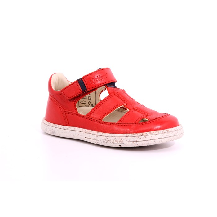 Ragnetto Kickers Bambino Rosso  Scarpe 17 - 894820