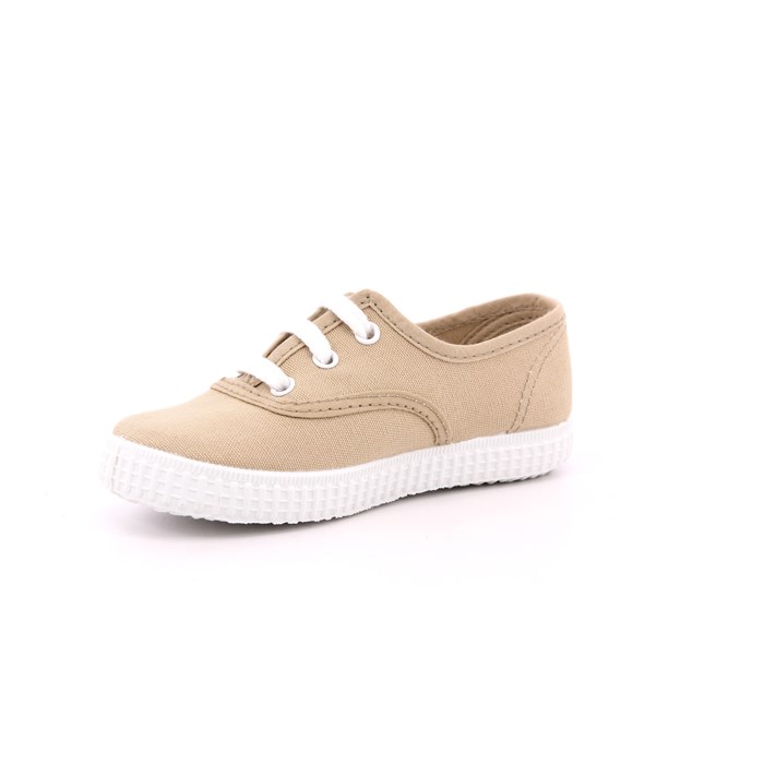 Scarpa Allacciata Cienta Bambino Beige  Scarpe 127 - 52000