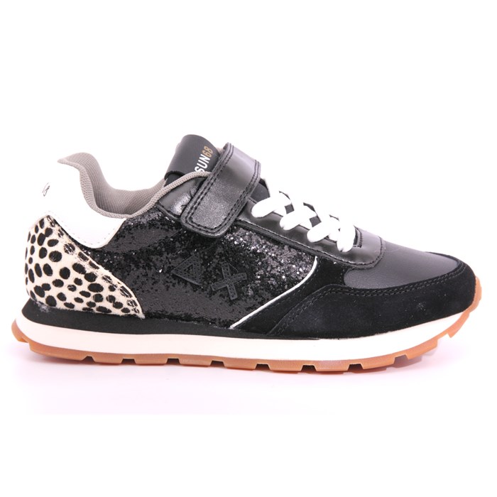 Scarpa Strappi + Elastico Sun68 Bambina Nero  Scarpe 54 - Z42415K