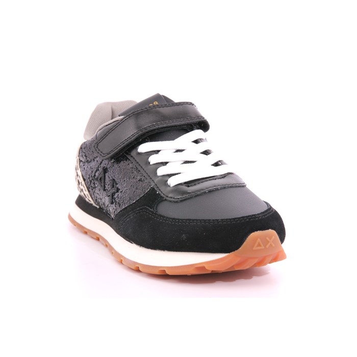 Scarpa Strappi + Elastico Sun68 Bambina Nero  Scarpe 54 - Z42415K