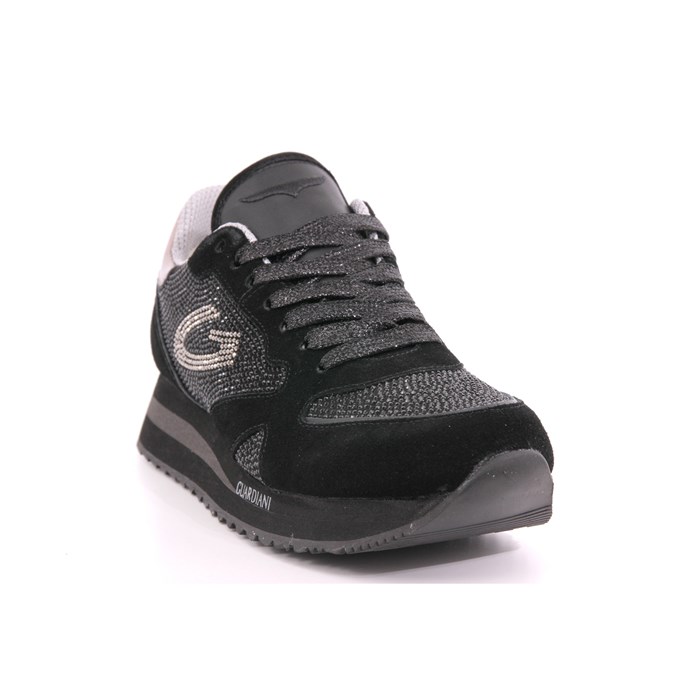 Scarpa Allacciata Guardiani Donna Nero  Scarpe 13 - AGW006223