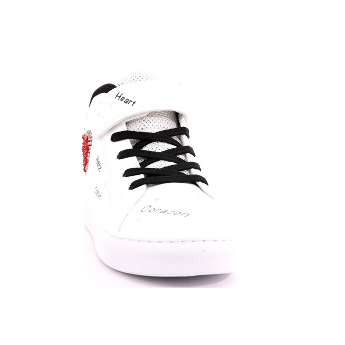 Scarpa Strappi + Elastico Lelli Kelly Bambina Bianco  Scarpe 424 - LKAA2255