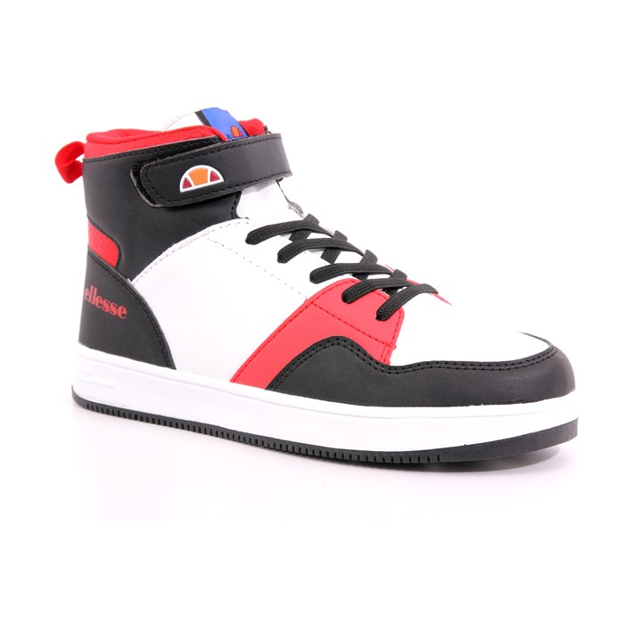 Scarpa Strappi + Elastico Ellesse Bambino Bianco/nero  Scarpe 39 - ES0086S