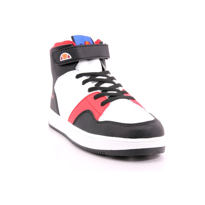 Scarpa Strappi + Elastico Ellesse Bambino Bianco/nero  Scarpe 39 - ES0086S