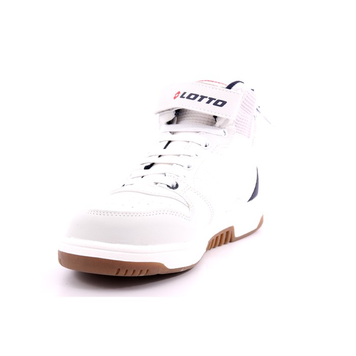 Scarpa Strappi + Elastico Lotto Bambino Bianco  Scarpe 203 - 218154