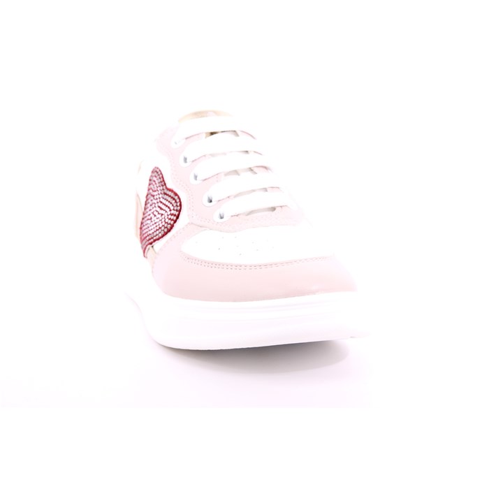 Scarpa Allacciata Asso Bambina Rosa  Scarpe 522 - AG14521A