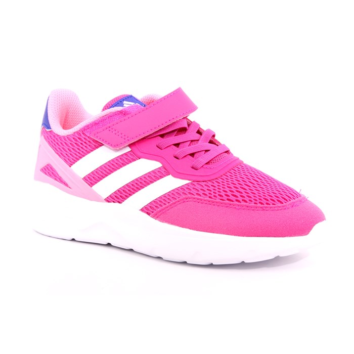 Scarpa Allacciata Adidas Bambina Fuxia  Scarpe 1137 - HQ6148