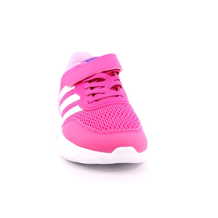 Scarpa Allacciata Adidas Bambina Fuxia  Scarpe 1137 - HQ6148