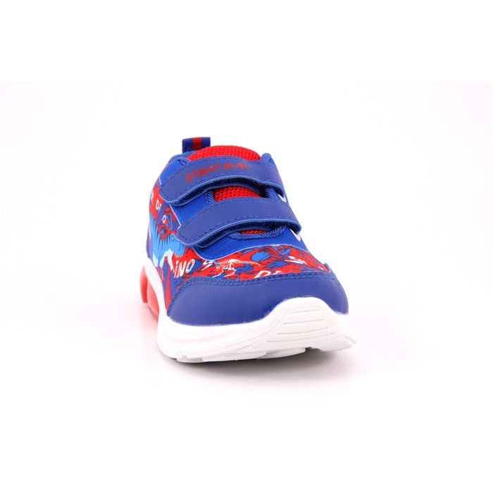 Scarpa Strappi + Elastico Dinosauro Bambino Blu  Scarpe 2 - S8020002T