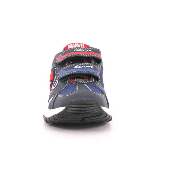 Scarpa Strappi Geox Bambino Blu  Scarpe 491 - J35AXB