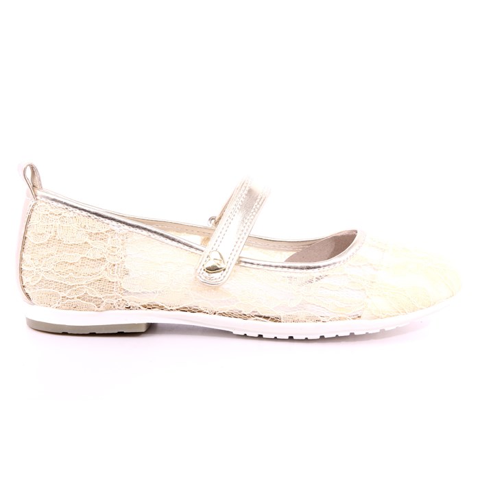 Ballerina Cerimonia Asso Bambina Platino  Scarpe 531 - AG14504A