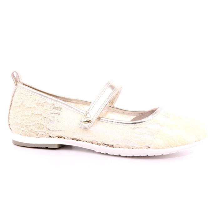 Ballerina Cerimonia Asso Bambina Platino  Scarpe 531 - AG14504A