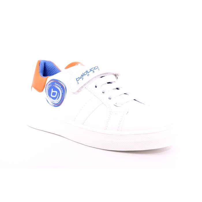 Scarpa Strappi + Elastico Balducci Bambino Bianco  Scarpe 474 - BS4105A