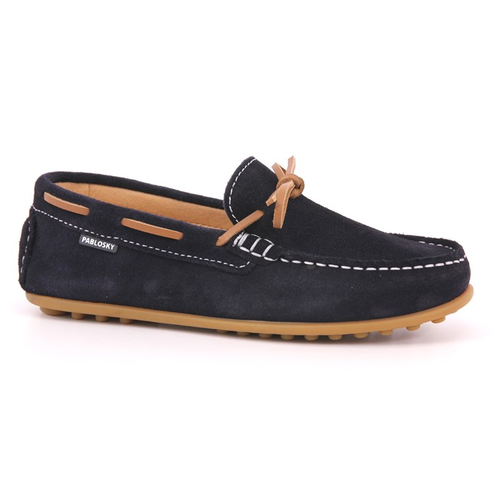 Mocassino Pablosky Bambino Blu  Scarpe 373 - 128026