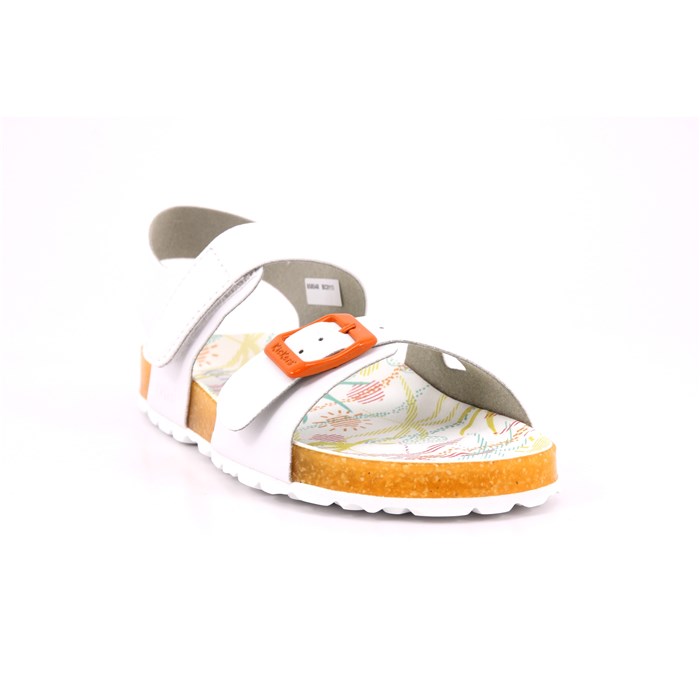 Sandalo Kickers Bambino Bianco  Scarpe 58 - 858548-30