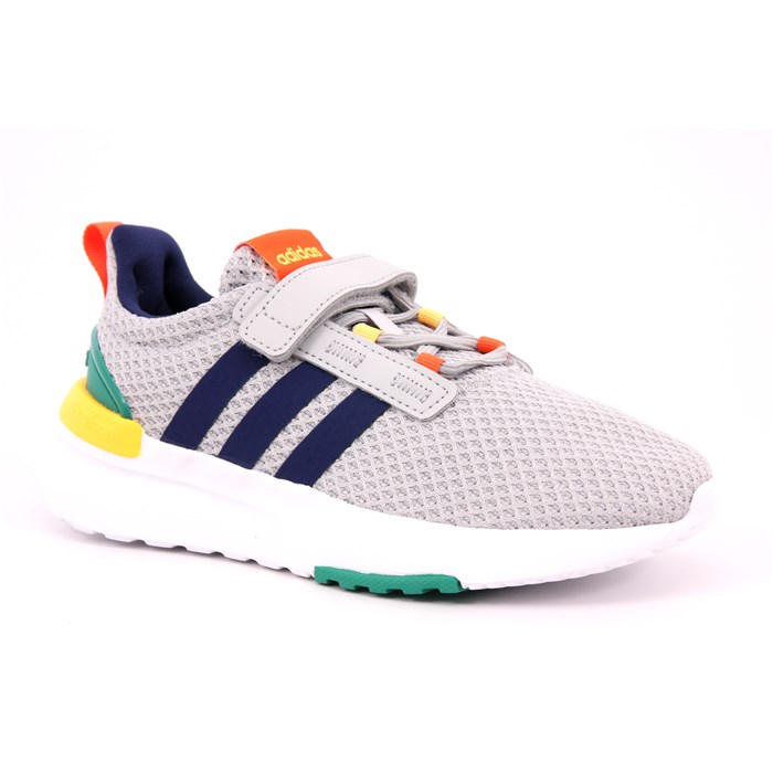 Scarpa Strappi + Elastico Adidas Bambino Grigio  Scarpe 1162 - HQ3815