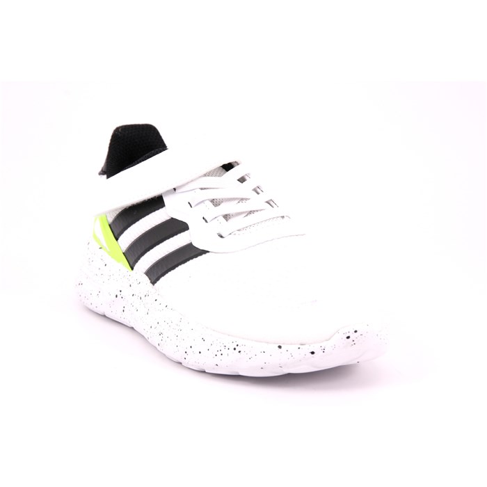 Scarpa Allacciata Adidas Bambino Bianco  Scarpe 1175 - IG0630