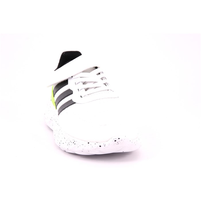 Scarpa Allacciata Adidas Bambino Bianco  Scarpe 1175 - IG0630