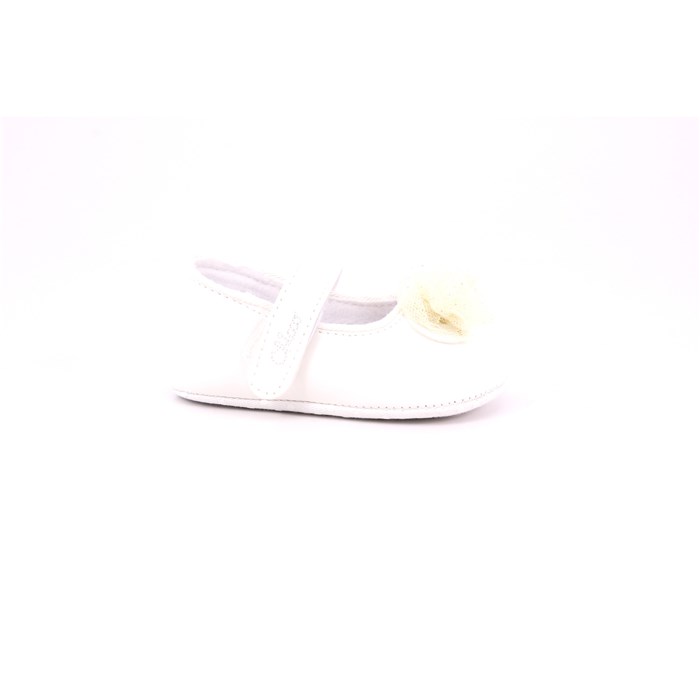 Scarpina Culla Chicco Bambino Bianco  Scarpe 669 - 066028