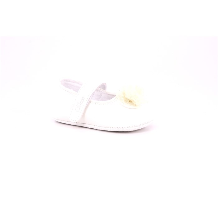 Scarpina Culla Chicco Bambino Bianco  Scarpe 669 - 066028