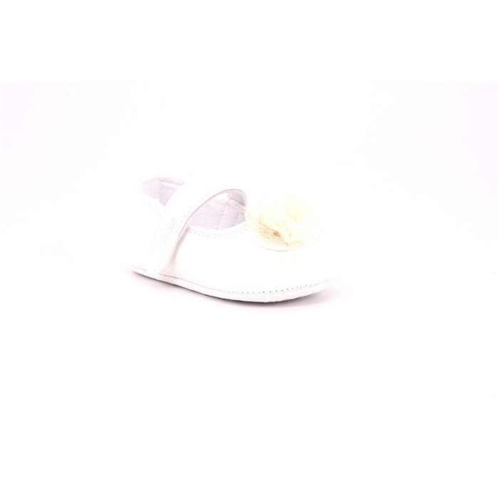 Scarpina Culla Chicco Bambino Bianco  Scarpe 669 - 066028